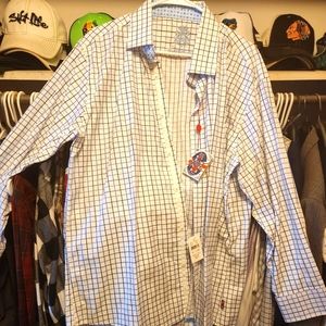 Nwt- English Laundry Men's dress shirt, 17 1/2, 34/35